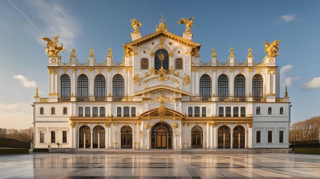 Donald J. Trump Presidential Library Design Proposal in Classical Style, ALTERNATIVE #
K