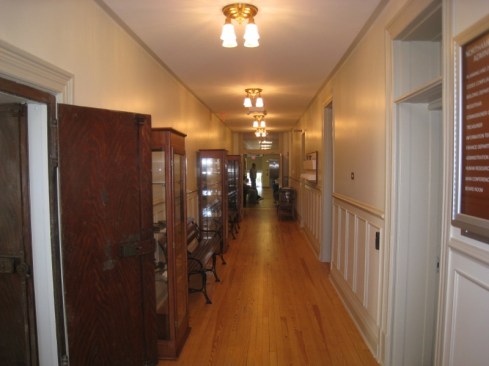 1899 Courthouse with Refinished Original Floors and Historical Accurate Light Fixtures