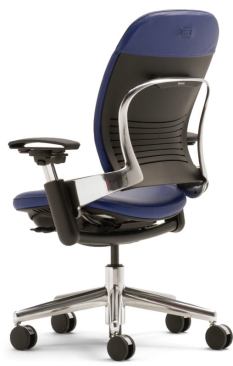 Steelcase's&nbsp;LiveBack seating technology for Leap,&nbsp;a high-performance task chair introduced in 1999,&nbsp;supported the user's upper and lower back separately.