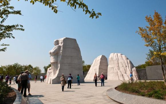 A view of the Martin Luther King Jr. National  Memorial site.