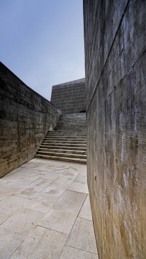 Outdoor staircase to 2F entrance