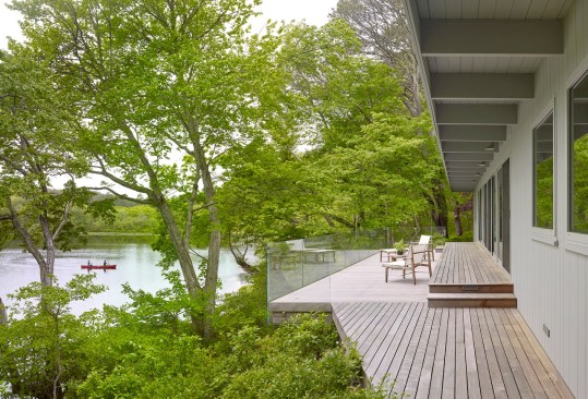 Main house deck