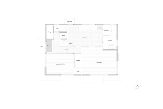 1st floor before renovation
