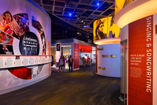 Inside the exhibit space visitors can enjoy one of the most technologically advanced museums in the world with numerous interactive exhibits. 
