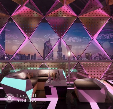 Lounge tables with view desing