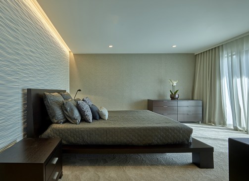 master bed after