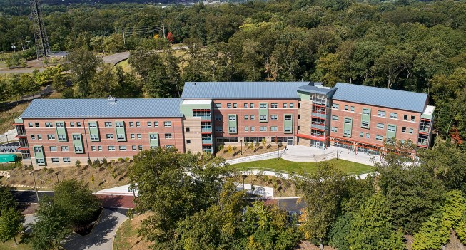 Aerial from the East