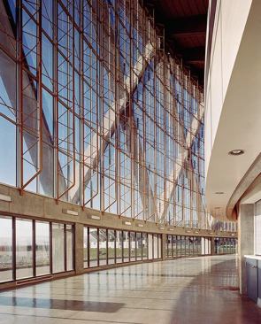 Oakland Coliseum, Oakland, Calif., by Skidmore, Owings & Merrill.