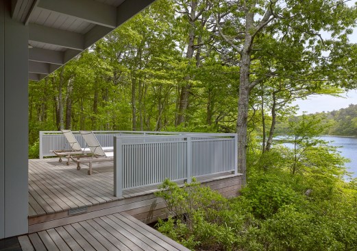 Guest room deck