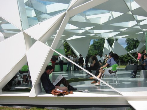 2002 Serpentine Gallery Pavilion, London.