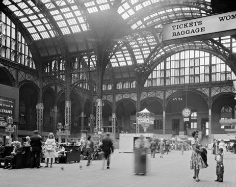 "Any city gets what it admires, will pay for, and, ultimately, deserves … We want and deserve tin-can architecture in a tinhorn culture. And we will probably be judged not by the monuments we build but by those we have destroyed." —&nbsp;
Farewell to Penn Station, 10/30/1963.