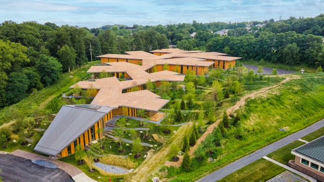 Exterior View of the Swales