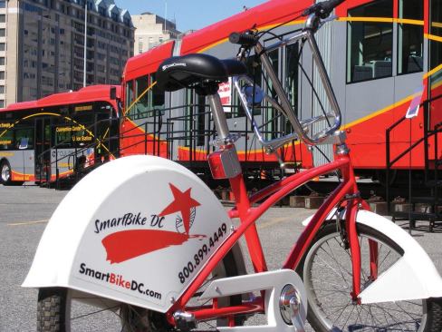 The District&nbsp;of Columbia launched SmartBike DC (above), the first U.S. bikesharing program, in 2008. That system was replaced in late 2010 with Capital Bikeshare. Since it began, Capital Bikeshare’s some 6,000 annual members have logged 250,000 trips. In Barcelona, Spain, a popular bikeshare program averages 35,000 journeys per day.