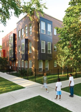 Rosa Parks Apartments, exterior