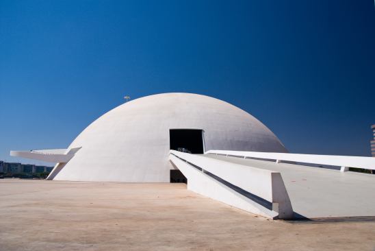 National Museum of the Republic, Bras&iacute;lia , Brazil, 1960.