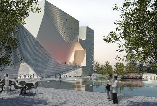 Exterior rendering.