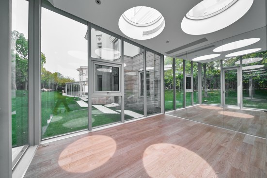 Yoga pavilion