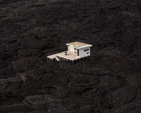 "House on Lava," by Michael Wells, in Hawaii; 2019 AIA|LA Architectural Photography citation winner
