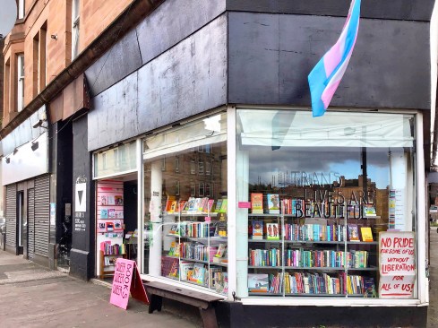 Category Is Books bookshop in Glasgow, Scotland.