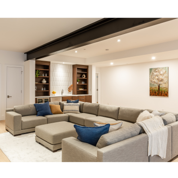 Basement Media Room