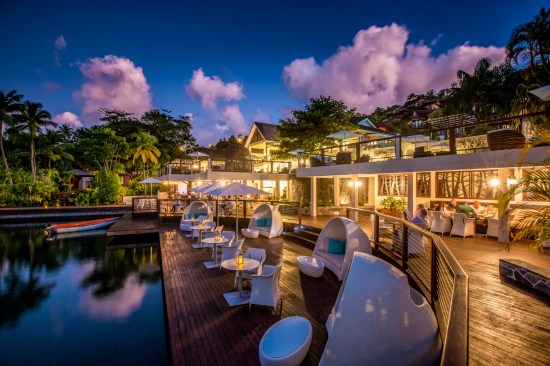 Capella Marigot Bay Rum Cave Designed By OBMI Architecture Firm