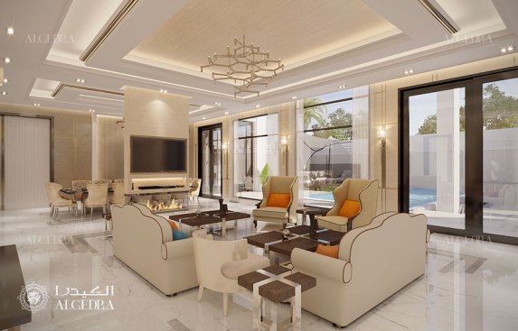 Living room interior design