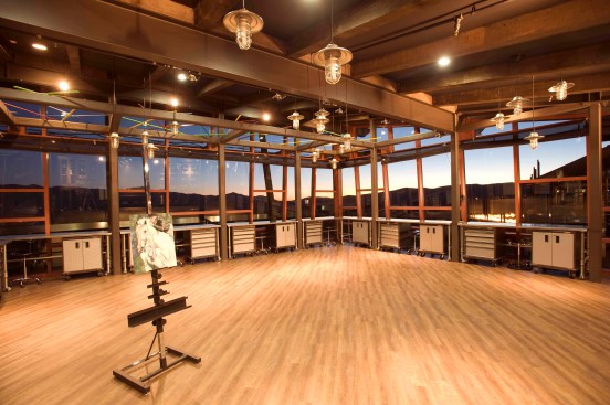An atrists studio provides programs for residents of all ages.
