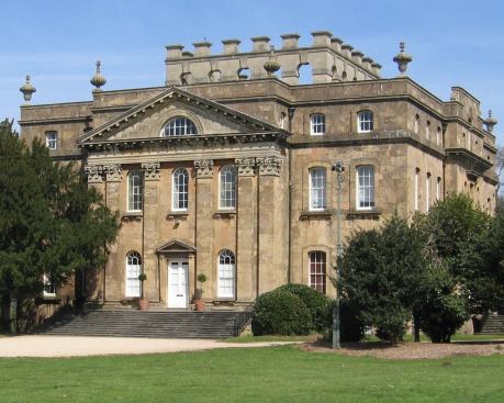 The entrance front