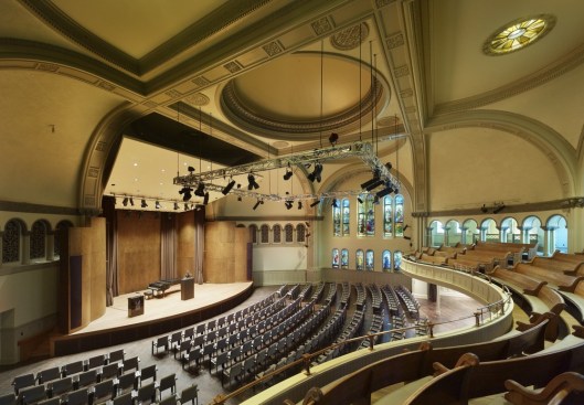 Performance hall.