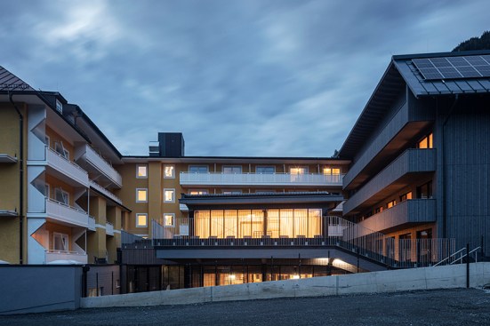 multifunctional rooms / These polyvalent rooms are located in the heart of the hotel.