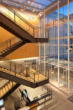 Interior stairwell.