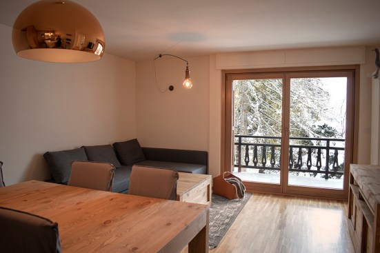 Kitchen + Living Room