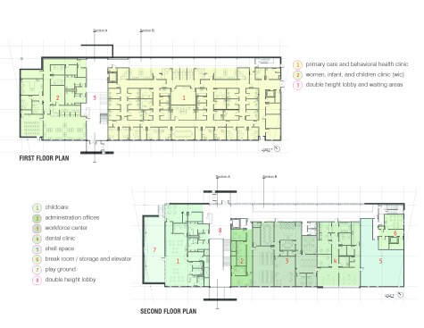 Floor plans.