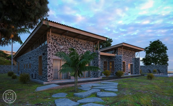 Walkway to Lake Kivu