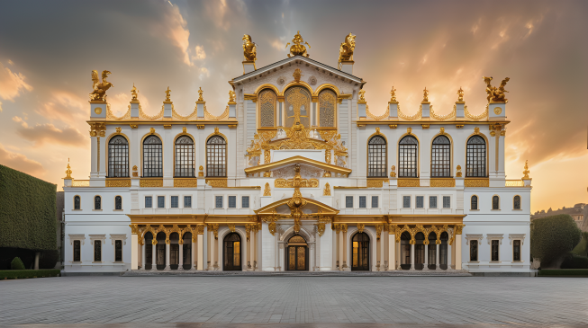 Donald J. Trump Presidential Library Design Proposal in Classical Style, ALTERNATIVE #
I