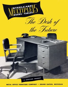 In 1946, Metal Office Furniture Co. released the Multiple 15 desk, which was designed on 15-inch dimensions to improve space planning in open office environments. By 1960, the 15-inch system&nbsp;would be a universal standard in the industry.