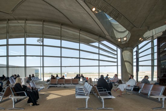 Typical waiting area.
