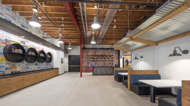 WD-40 Company Headquarters - "Garage" gathering space