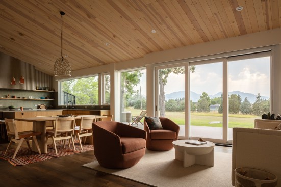 Lounge, Dining Room & Kitchen