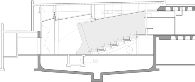 Section at theater