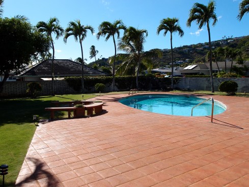 pool before