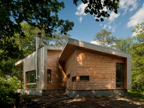 GriD Ridge House_west elevation