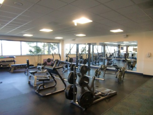 Free weight area