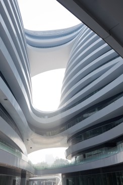Connections between towers.