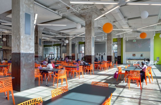 Communual+study+spaces+encourage+interaction+and+exchange+of+creative+ideas.