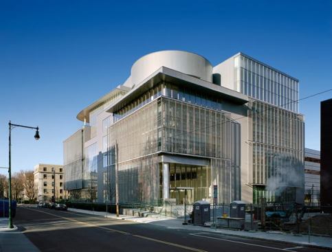 MIT Media Lab, Cambridge, Mass., by 2011 AIA Gold Medal winner Fumihiko Maki, Hon. FAIA, of Maki and Associates with Leers Weinzapfel Associates.