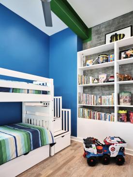 Rear Unit.  Kid Bedroom 1
