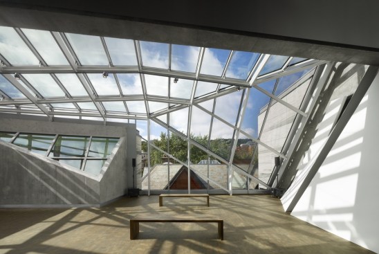 Skylit gallery.