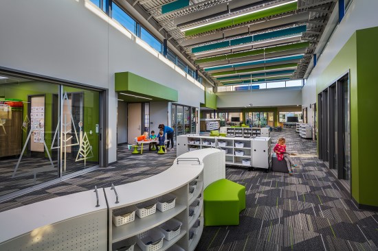 Token Springs Elementary
Classrooms + collaboration areas
