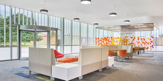 Lobby area. 